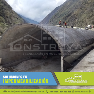 Impermeabilizacion Tuneles Lima Peru